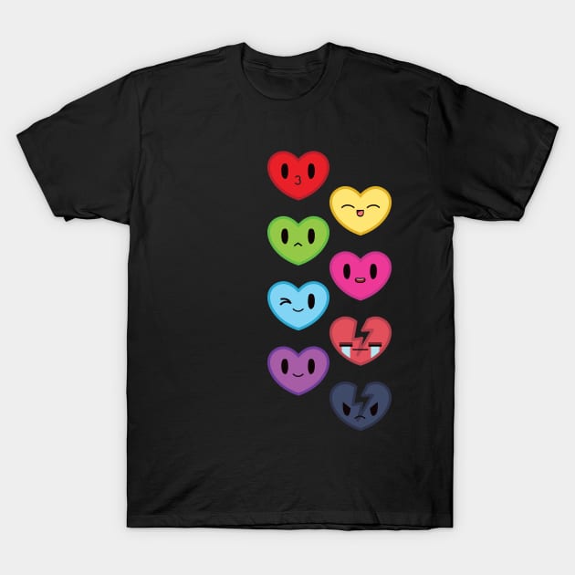 King of Hearts T-Shirt by FlamingFox